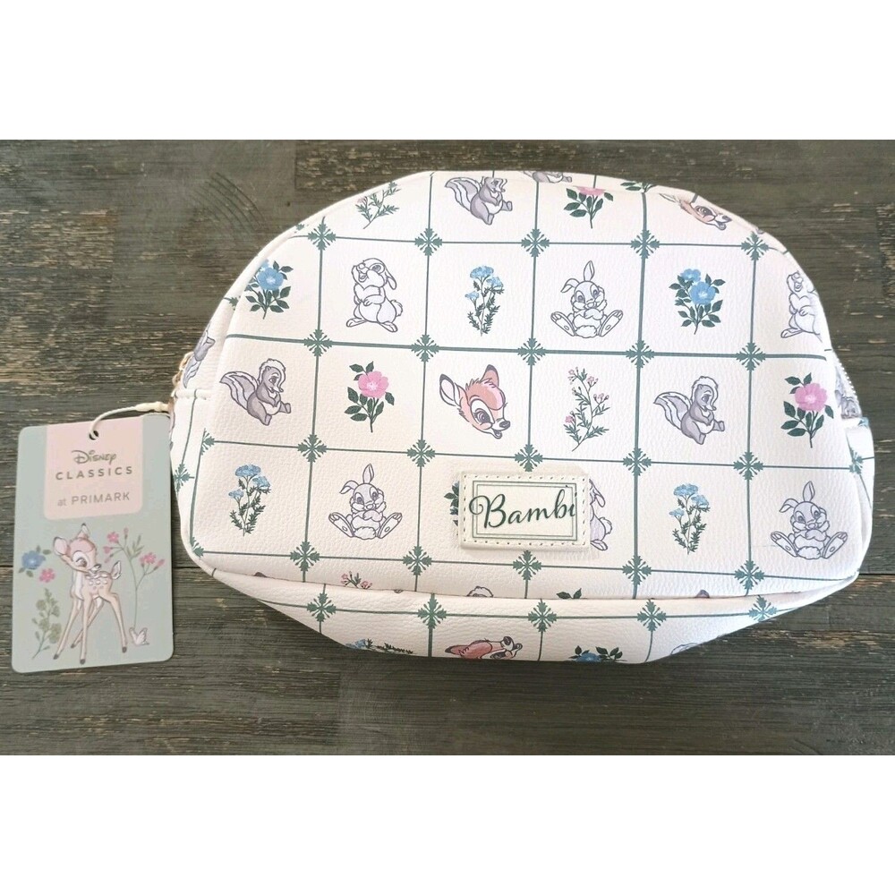 Primark Disney Bambi Thumper Make-up Toiletries Bag New